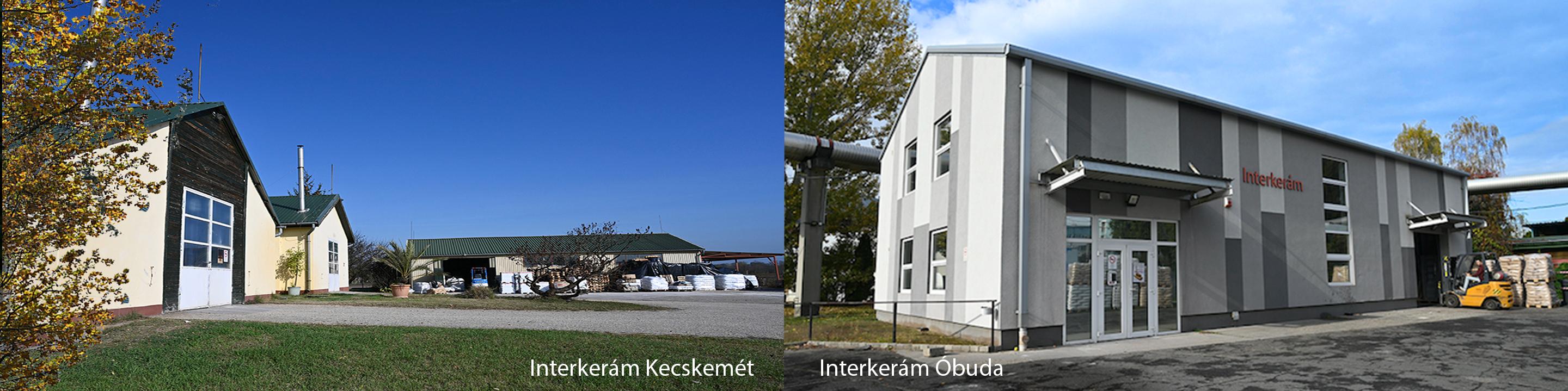 Interkerám telephelyek